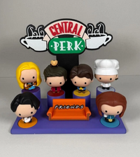 Display Stand for Mini Character Figures — Figures Not Included