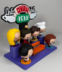 Display Stand for Mini Character Figures — Figures Not Included