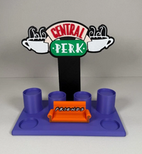 Display Stand for Mini Character Figures — Figures Not Included