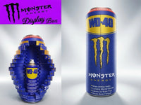 Giant WD-40 x Monster Energy Collectible Can — Magnetic Display Case