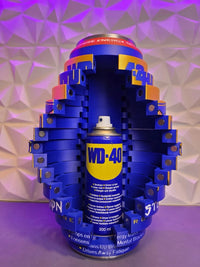 Giant WD-40 x Monster Energy Collectible Can — Magnetic Display Case